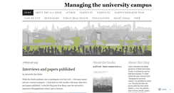 Desktop Screenshot of managingtheuniversitycampus.nl